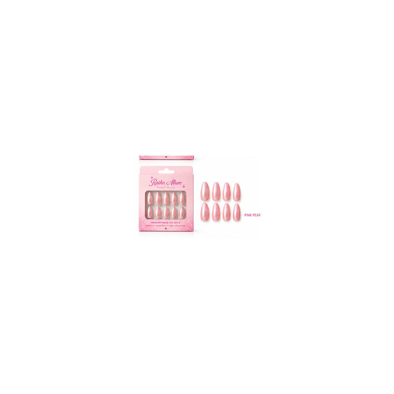 Press On Nails Pink Pearl